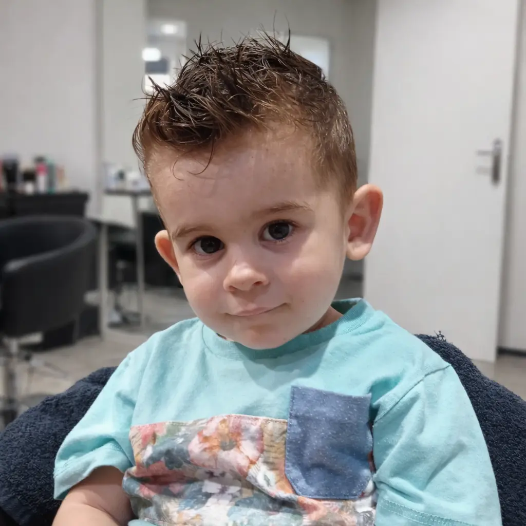 Corte de niño en peluquería en Palma de Mallorca