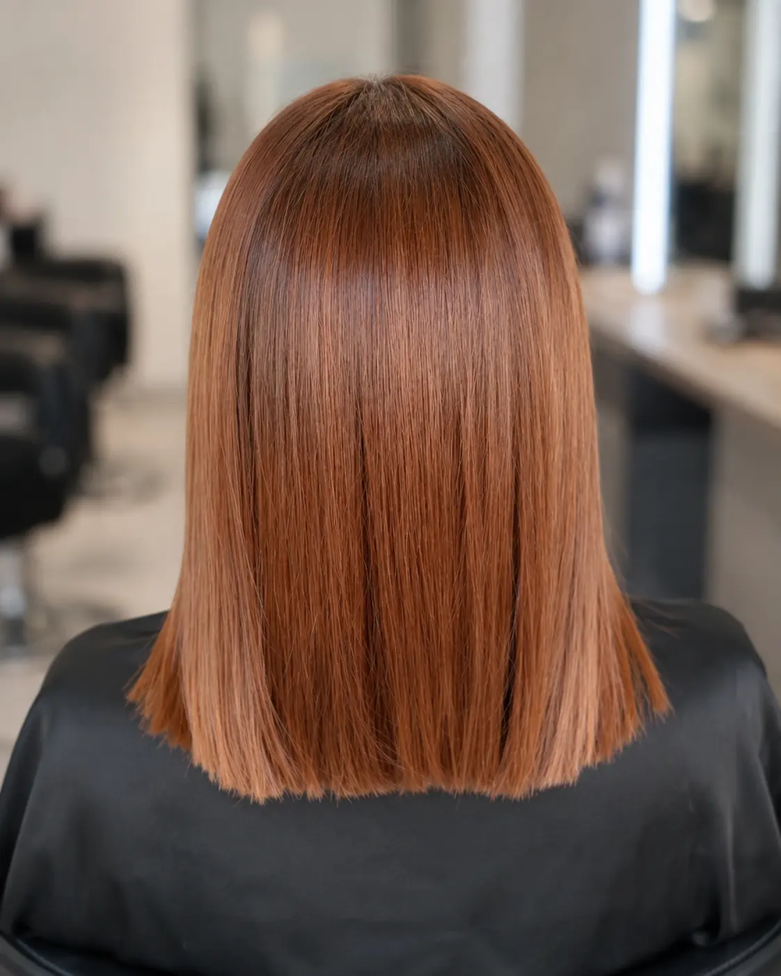 Cabello liso y cuidado tras un tratamiento de keratina en Palma de Mallorca